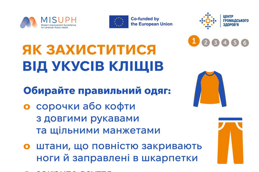 ЯК ЗАХИСТИТИСЯ ВIД УКУСIВ КЛIЩIВ